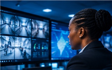 Security operations centre supporting incident monitoring